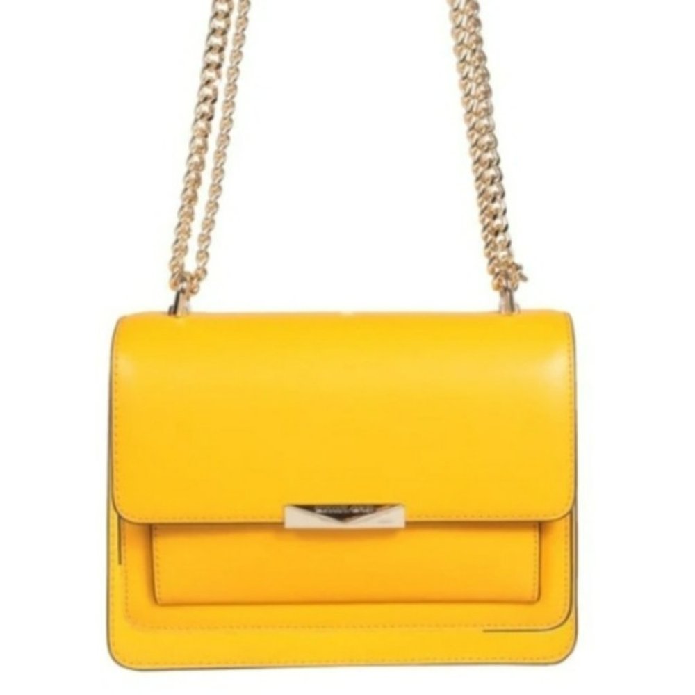 MICHAEL Michael Jade Shoulder Bag - Sunflower - Picture 4 of 8